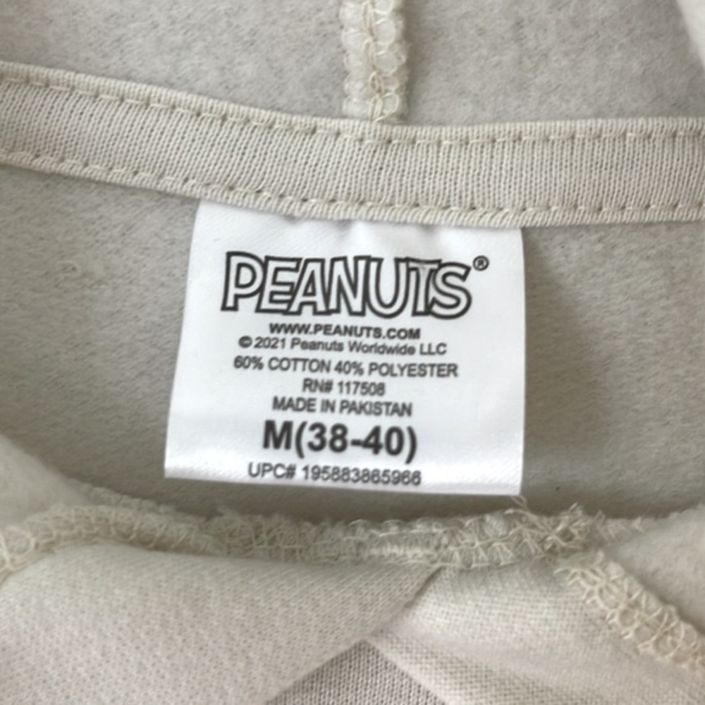 🆕PEANUTS SNOOPY OVERSIZED RELAXED FIT GRAPHIC HOODIE - Picture 4 of 5